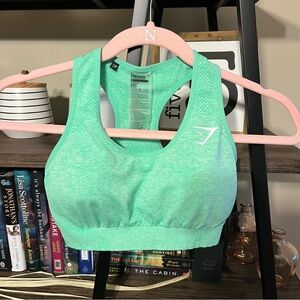 Gymshark Sports Bra Size S Mint Green